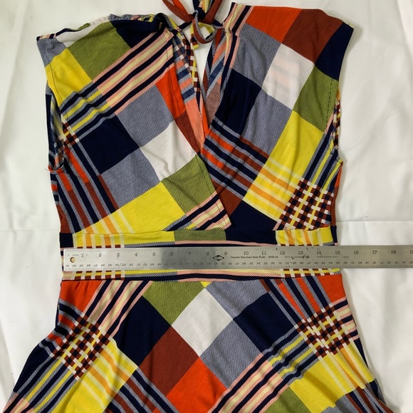 Matrushka Construction Plaid Veronica Lake Dress - Picture 6 of 10